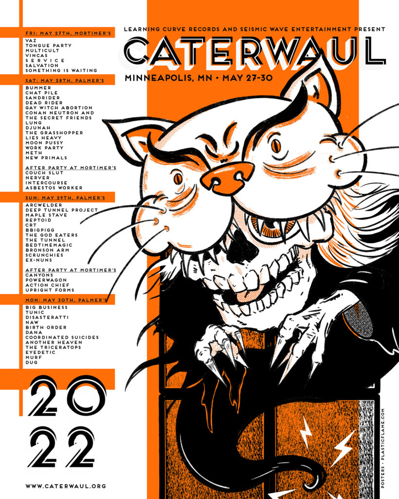 Caterwaul Show Poster